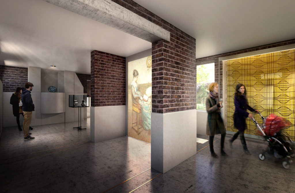 Geffrye Museum development - new Home gallery.credit Wright & Wright Architects Ltd