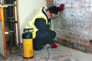 Sovereign Injection Cream can be installed to form a damp proof course
